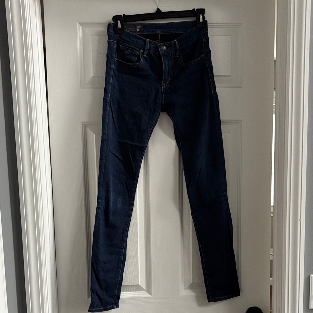 Women's Dark Blue Skinny Jeans